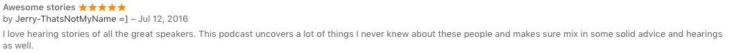 itunes review 2